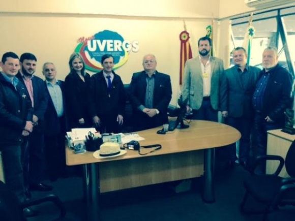 VISITA DE INSPEÇÃO DA COORDENAÇÃO DO PÓS-GRADUAÇÃO/UNIASSELVI NO POLO CAMAQUÃ