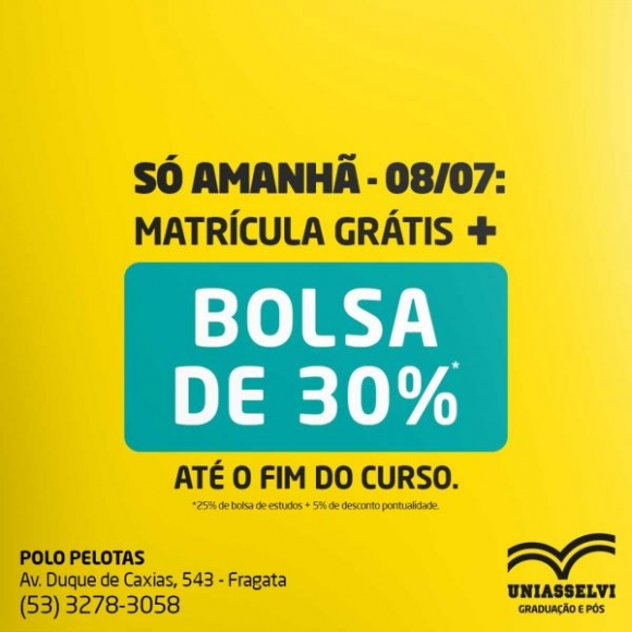 GRADUAÇÃO NA UNIASSELVI HOJE COM PROMOÇÃO RELÂMPAGO !