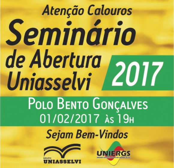 Seminário de Abertura 2017