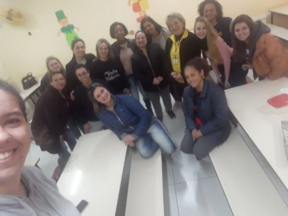 Pedagogia visita a Escola Municipal de Educação Infantil Monteiro Lobato