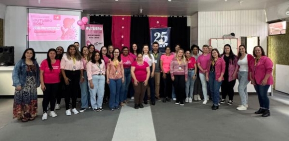 Café Outubro Rosa para as colaboradoras do Corporativo e Polo Camaquã 